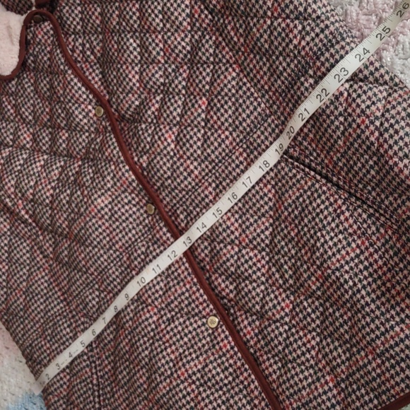 NWT Lauren Ralph Lauren XXL Box Houndstooth Snap Button Quilted Jacket - Picture 11 of 16